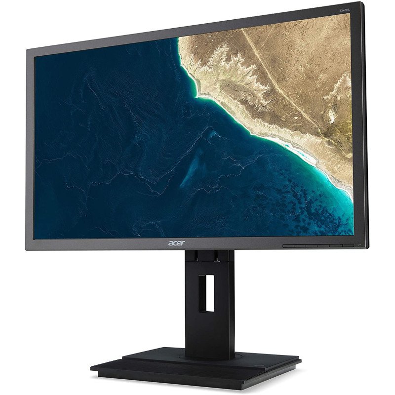 Monitor ACER B246HL GRADO B LED 24 FHD - VGA/DVI - Negro/Gris