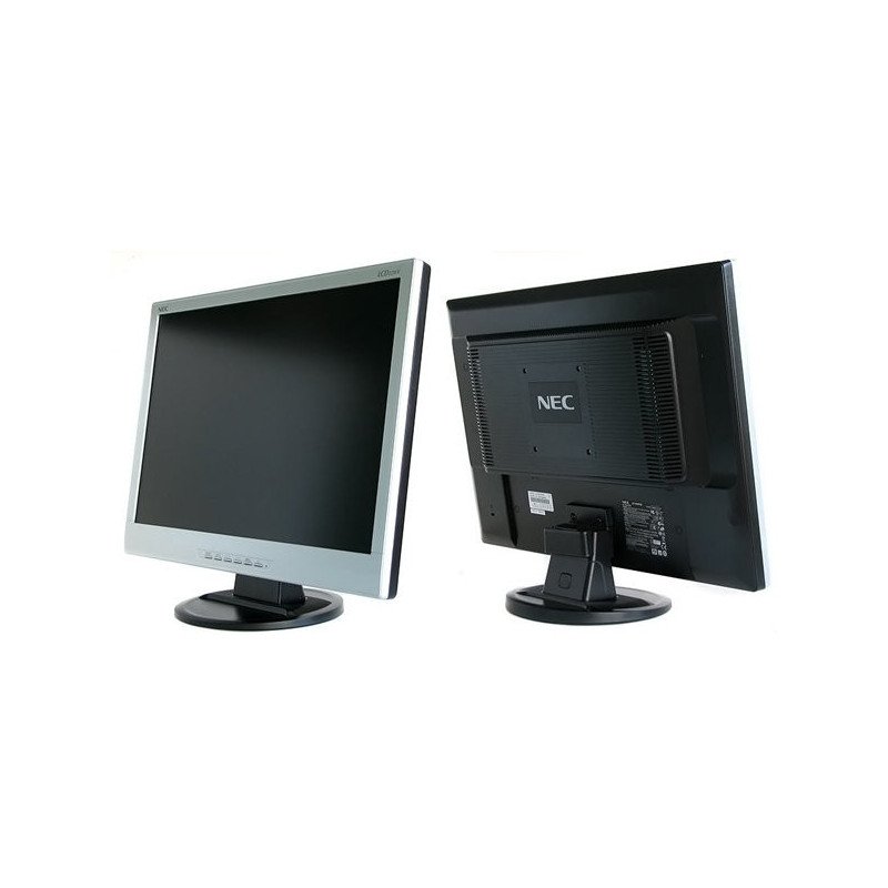 Monitor NEC 22WV GRADO B Pie de cristal 22 - VGA - Negro/Plata