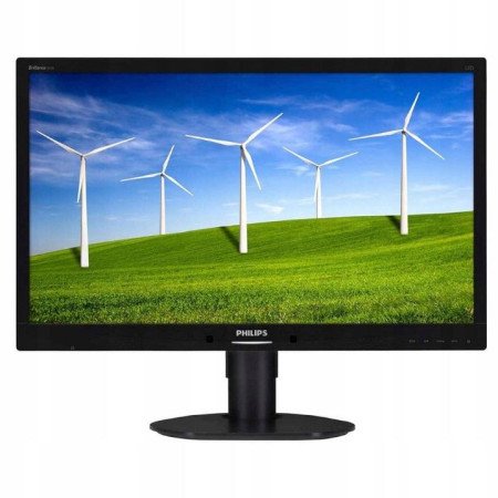 Monitor Philips 241S GRADO B Pîe generico 24 FHD - VGA/DVI - Negro