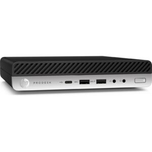 Ordenador HP ProDesk 600 G4 Mini PC GRADO B (Intel Pentium Gold G5400 3.70GHz/8GB/128SSD-NVMe/NO-DVD/W11P) Preinstalado